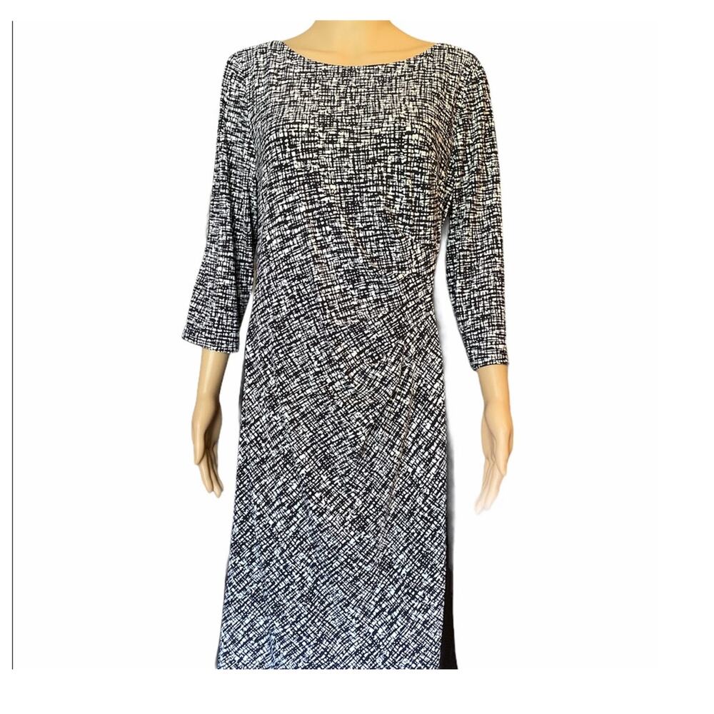 Lauren Ralph Lauren Women Crosshatch Size 12 Dress